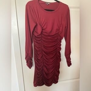 Fashion Nova Ruched Bodycon dress‎